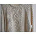 Ladies Winter Patterned Knit Pullover Sweater